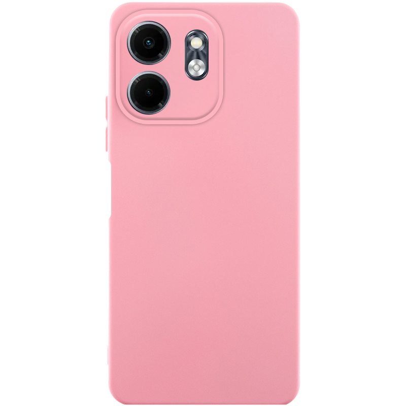 Чохол TPU GETMAN Liquid Silk Full Camera для Motorola Moto G04 (Рожевий / Pink)