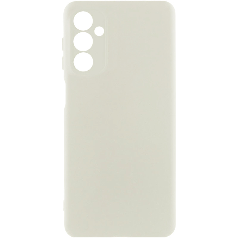 Чехол TPU GETMAN Liquid Silk Full Camera для Samsung Galaxy A25 5G (Белый / White)