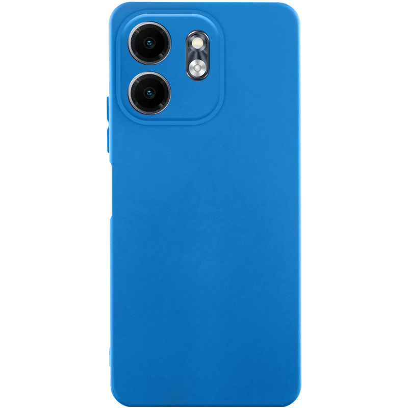 Чохол TPU GETMAN Liquid Silk Full Camera для Samsung Galaxy A31 (Синій / Royal blue)