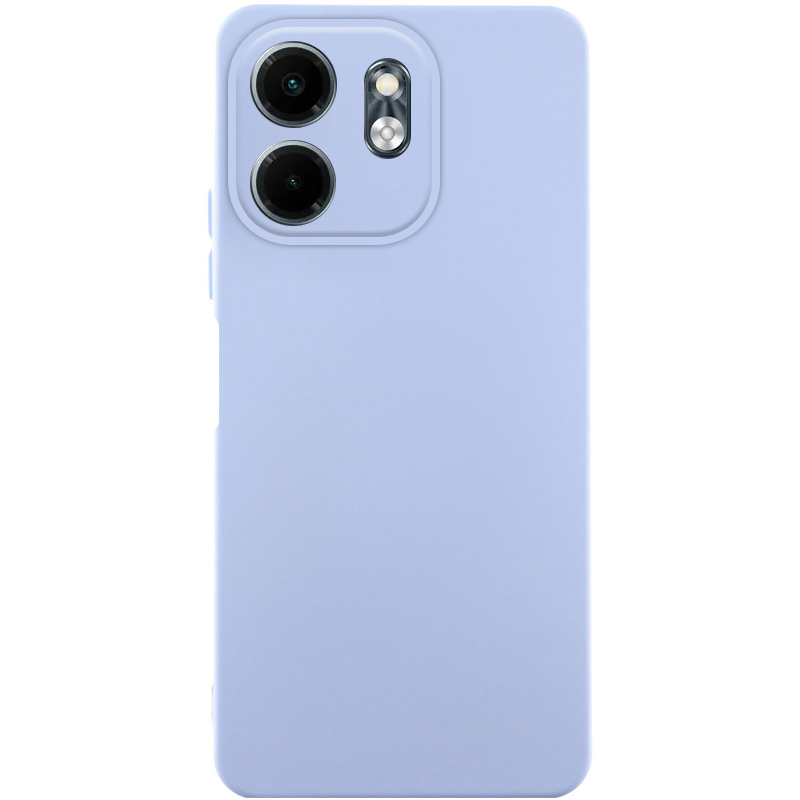 Чехол TPU GETMAN Liquid Silk Full Camera для Samsung Galaxy A52s (Сиреневый / Light purple)