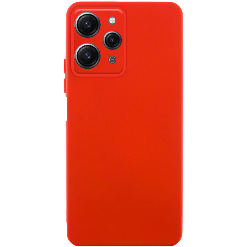Чохол TPU GETMAN Liquid Silk Full Camera для Xiaomi Redmi 12 (Червоний / Red)
