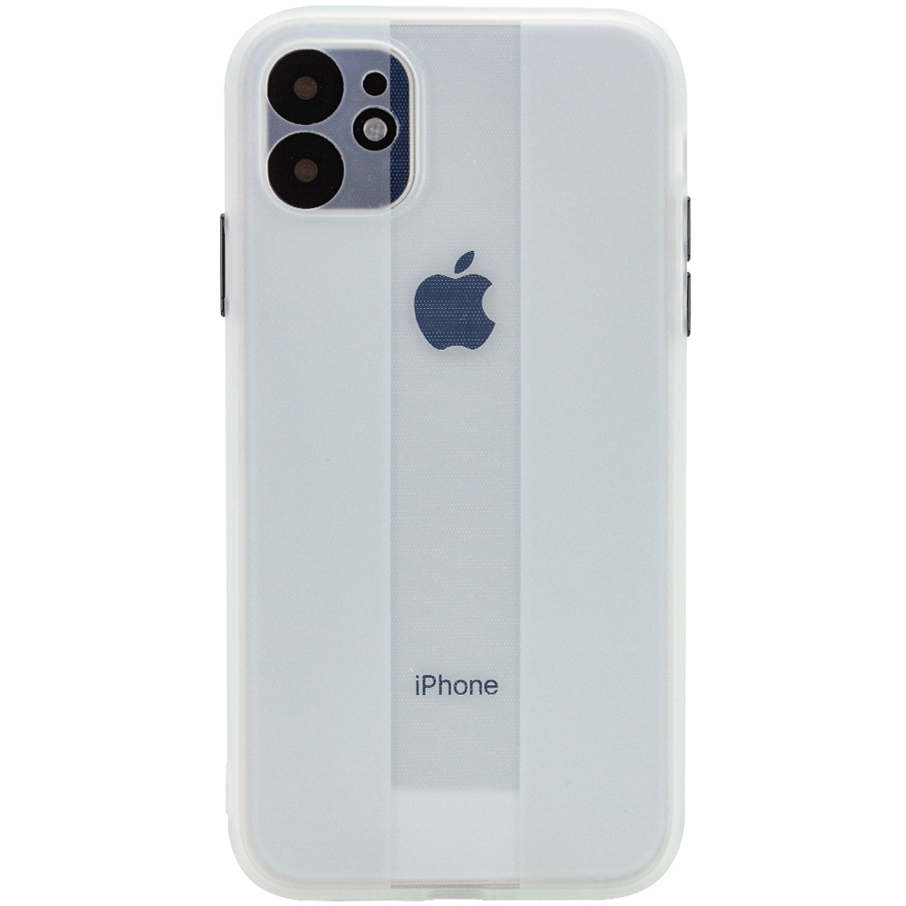 Чехол TPU Glossy Line Full Camera для Apple iPhone 12 (6.1") (Матовый)