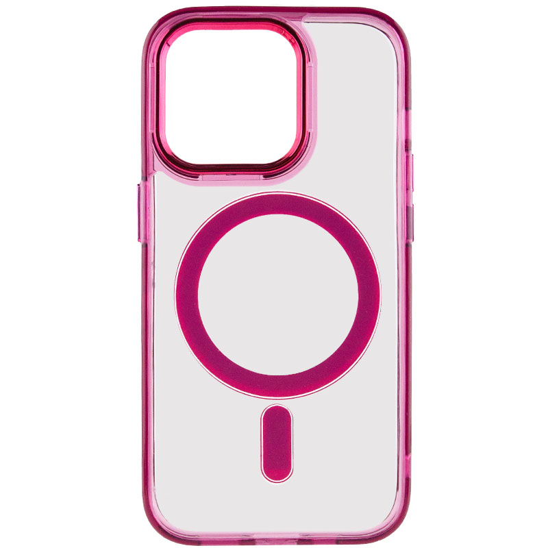 Чехол TPU Iris with MagSafe для Apple iPhone 13 Pro (6.1") (Бордовый)