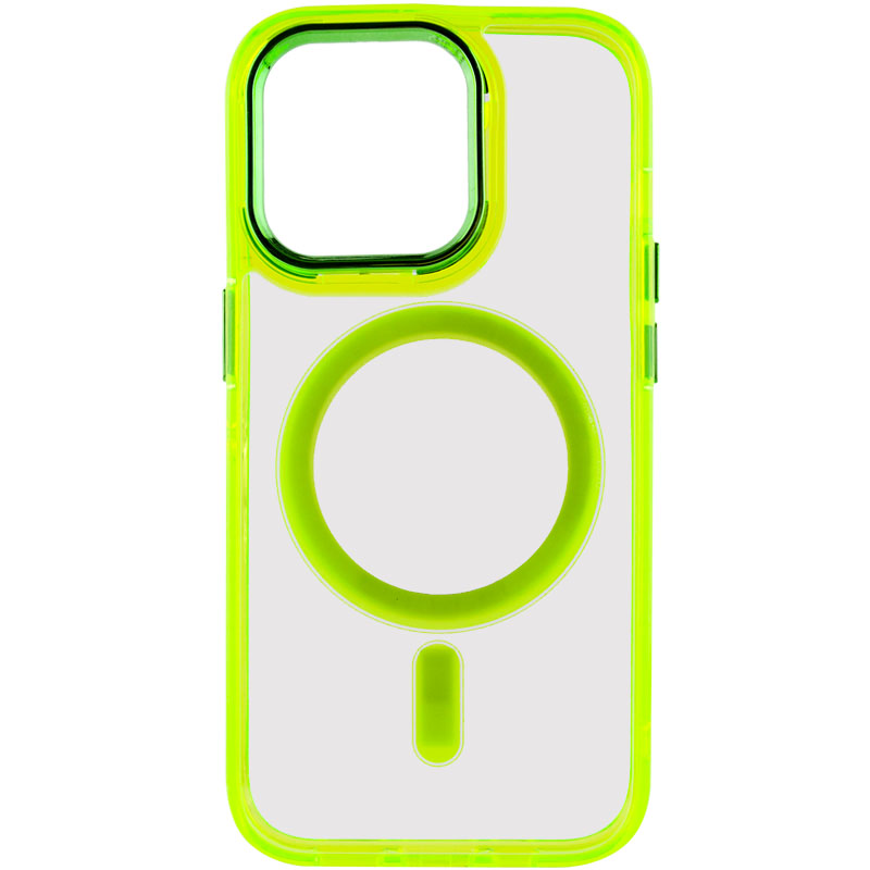 Чехол TPU Iris with MagSafe для Apple iPhone 13 Pro (6.1") (Желтый)