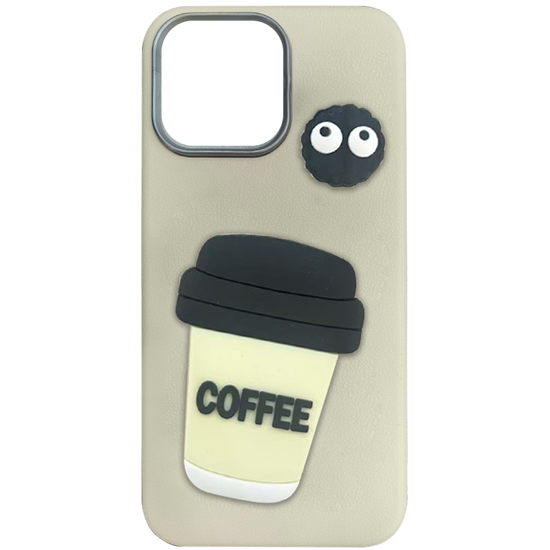 Чохол TPU Leather Toys для Apple iPhone 11 Pro Max (6.5") (Coffee / Sand)
