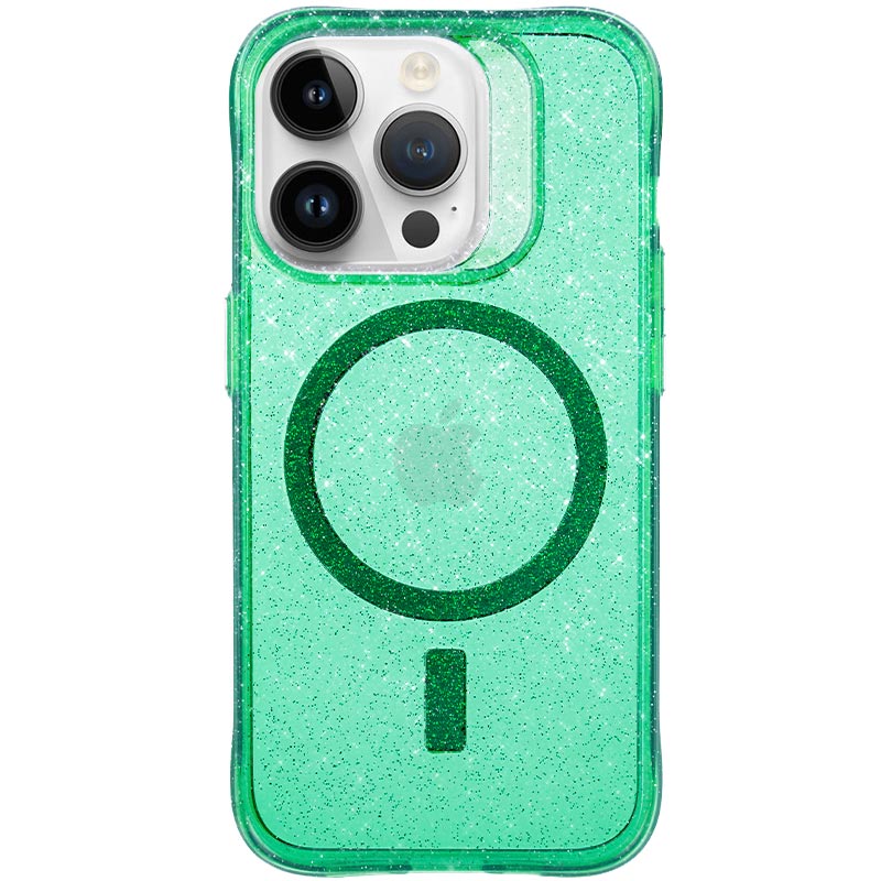 Чехол TPU Radiance with MagSafe для Apple iPhone 12 Pro / 12 (6.1") (Green)