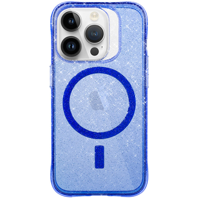 Чохол TPU Radiance with MagSafe для Apple iPhone 15 Pro Max (6.7") (Blue)
