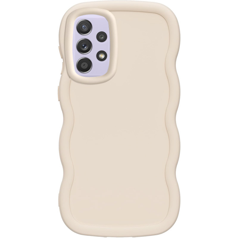 Чехол TPU Ripple для Samsung Galaxy A52 4G / A52 5G / A52s (Antique White)