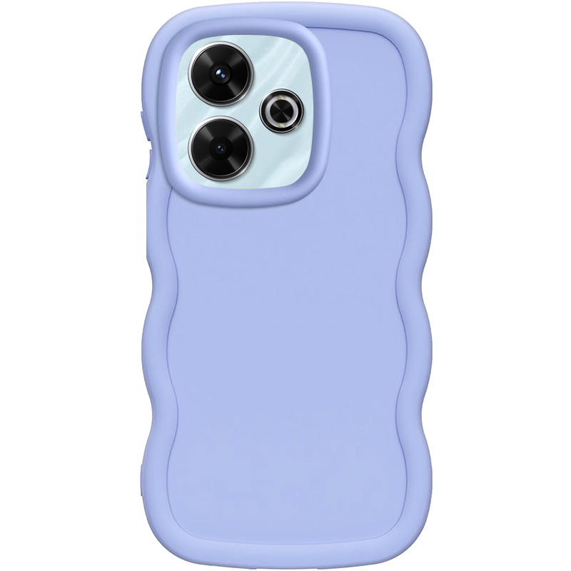 Чехол TPU Ripple для Xiaomi Redmi 13 4G / Poco M6 4G (Lilac Blue)