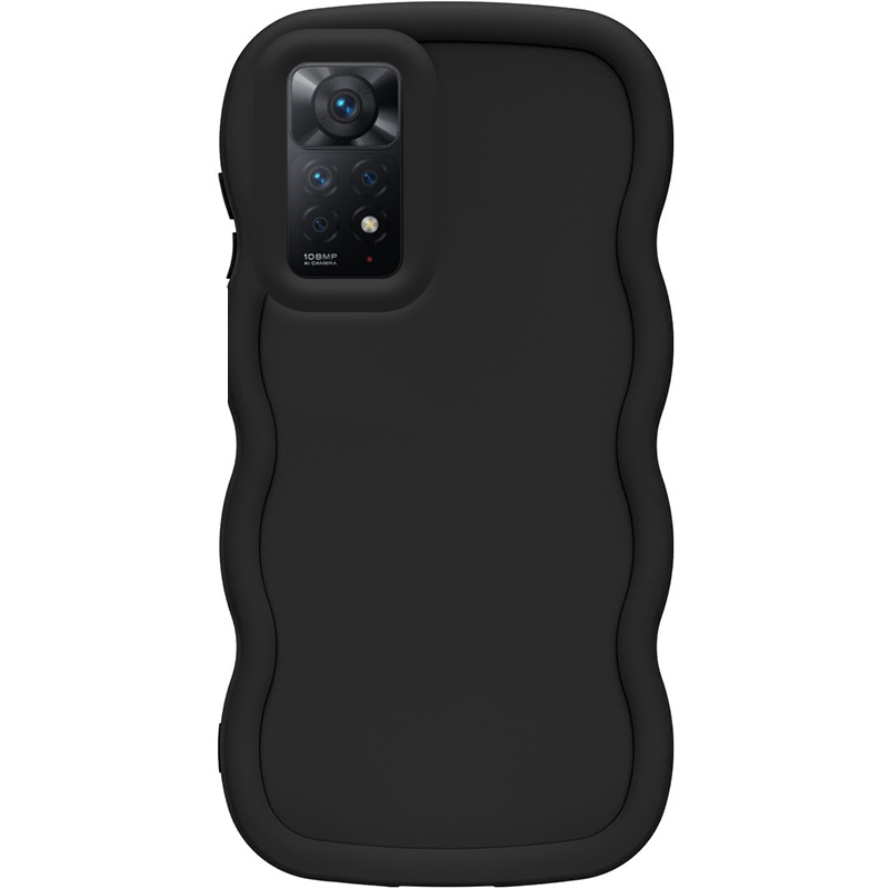 Чехол TPU Ripple для Xiaomi Redmi Note 11 Pro 4G/5G  (Black)