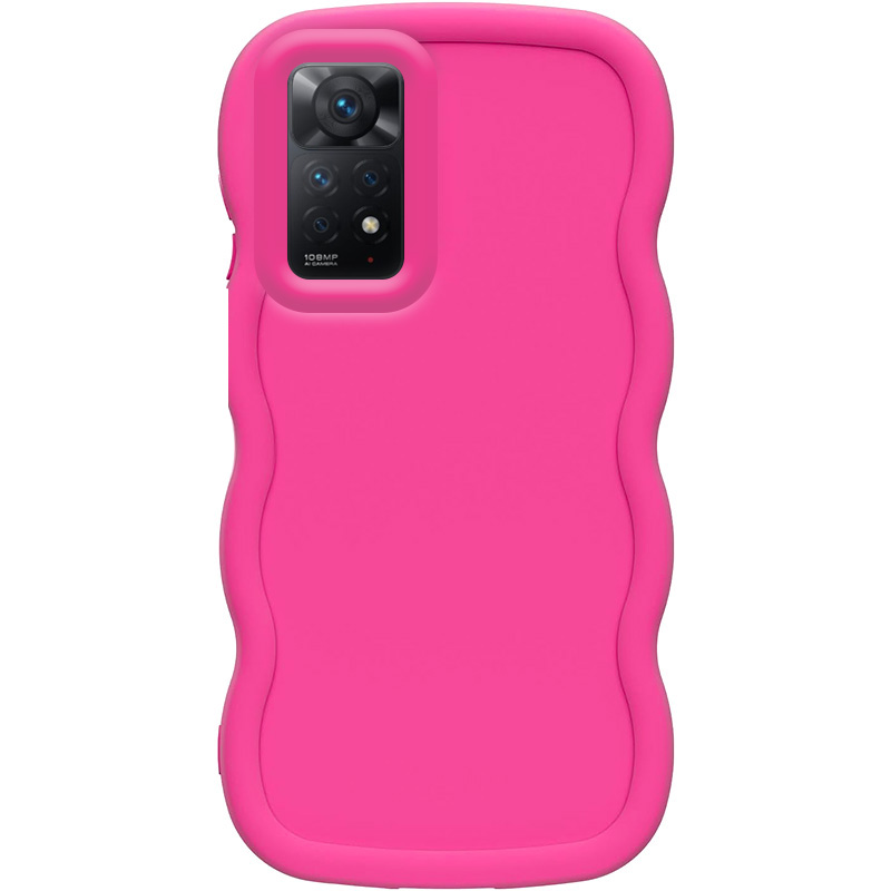 Чехол TPU Ripple для Xiaomi Redmi Note 11 Pro 4G/5G  (Dragon Fruit)