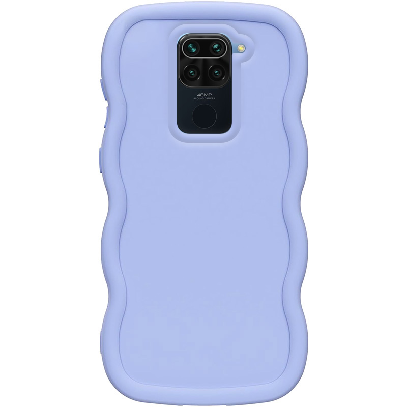 Чехол TPU Ripple для Xiaomi Redmi 10X (Lilac Blue)