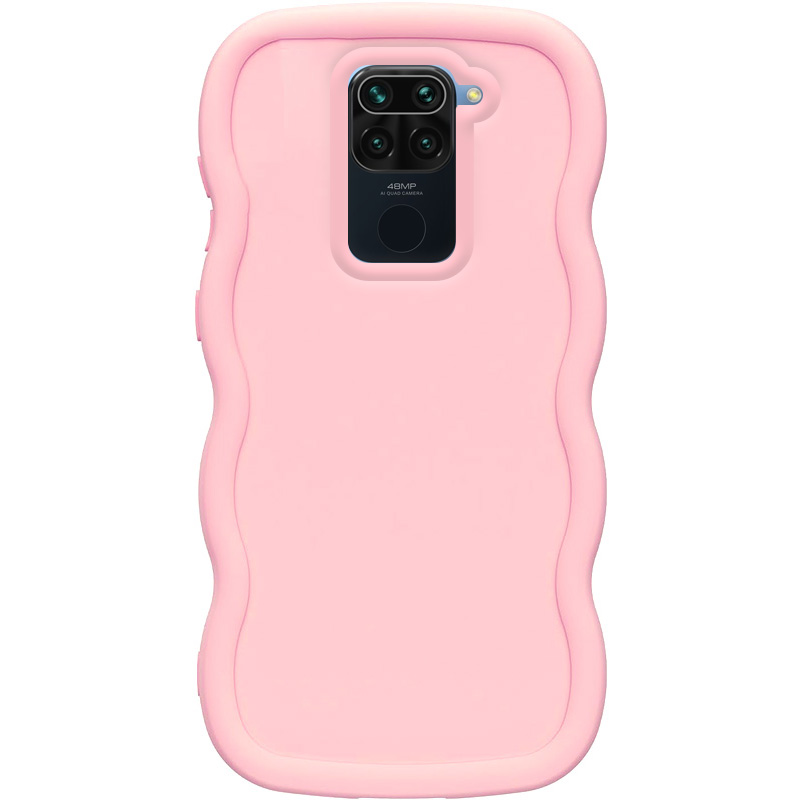 Чехол TPU Ripple для Xiaomi Redmi Note 9 / Redmi 10X (Pink)