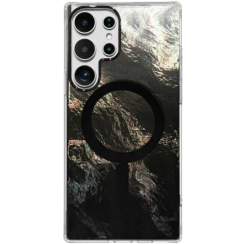 Чехол TPU Shiny Mountain (MagFit) для Samsung Galaxy S24 Ultra (Black)