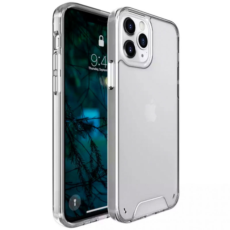 Чохол TPU Space Case transparent для Apple iPhone 14 Pro Max (6.7") (Прозорий)