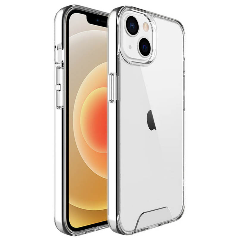 Чохол TPU Space Case transparent для Apple iPhone 15 Plus (6.7") (Прозорий)