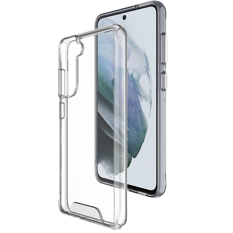 Чохол TPU Space Case transparent для Samsung Galaxy S21 FE (Прозорий)