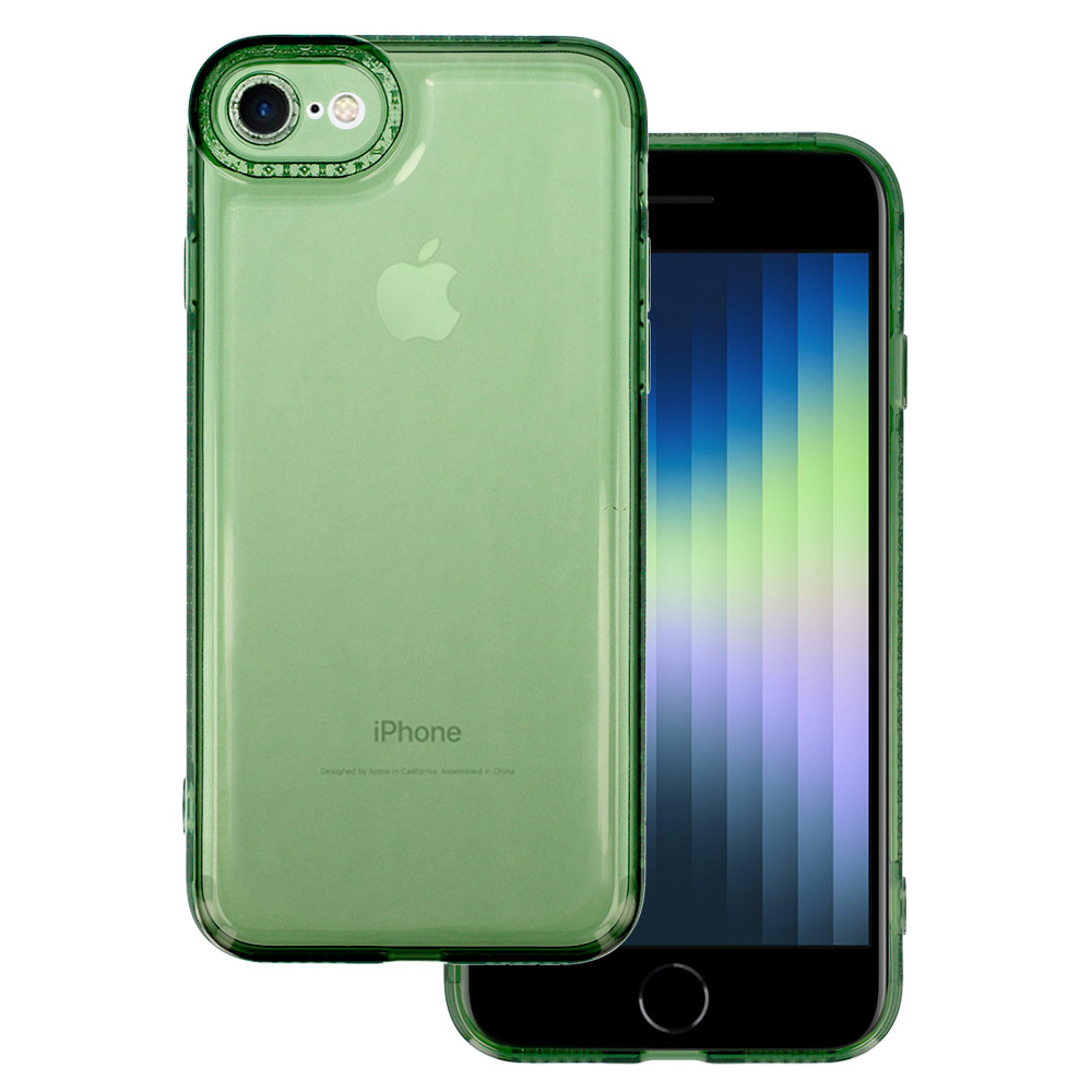 Чехол TPU Starfall Clear для Apple iPhone 7 (4.7') (Зеленый)