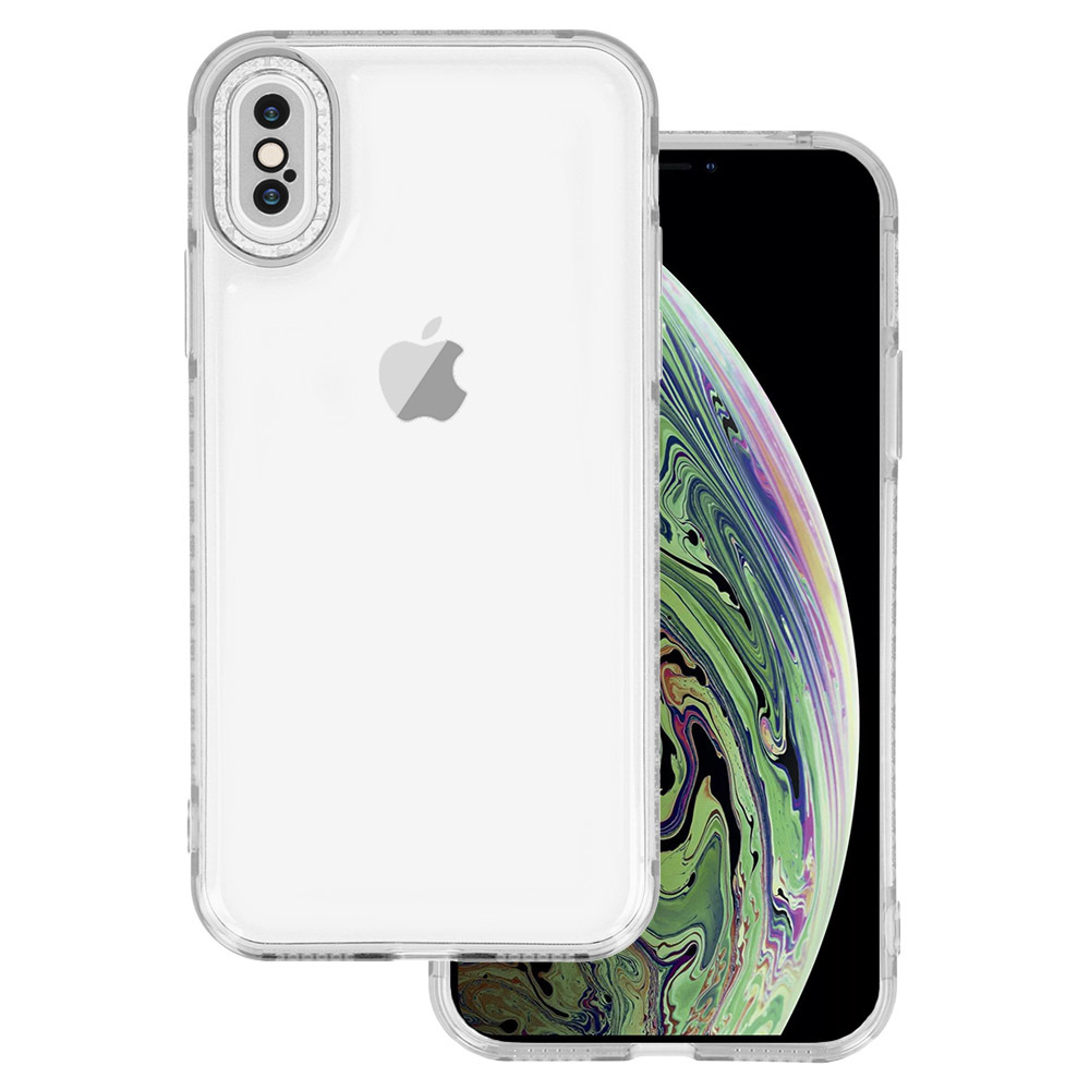 Чехол TPU Starfall Clear для Apple iPhone XS Max (6.5") (Прозрачный)