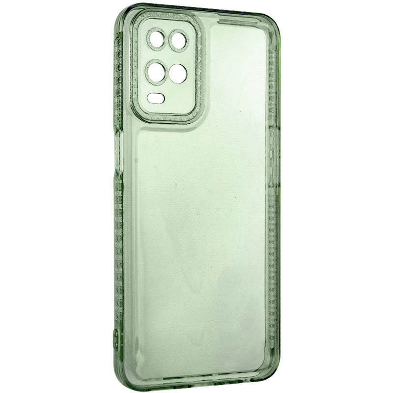 Чехол TPU Starfall Clear для Oppo A54 4G (Зеленый)