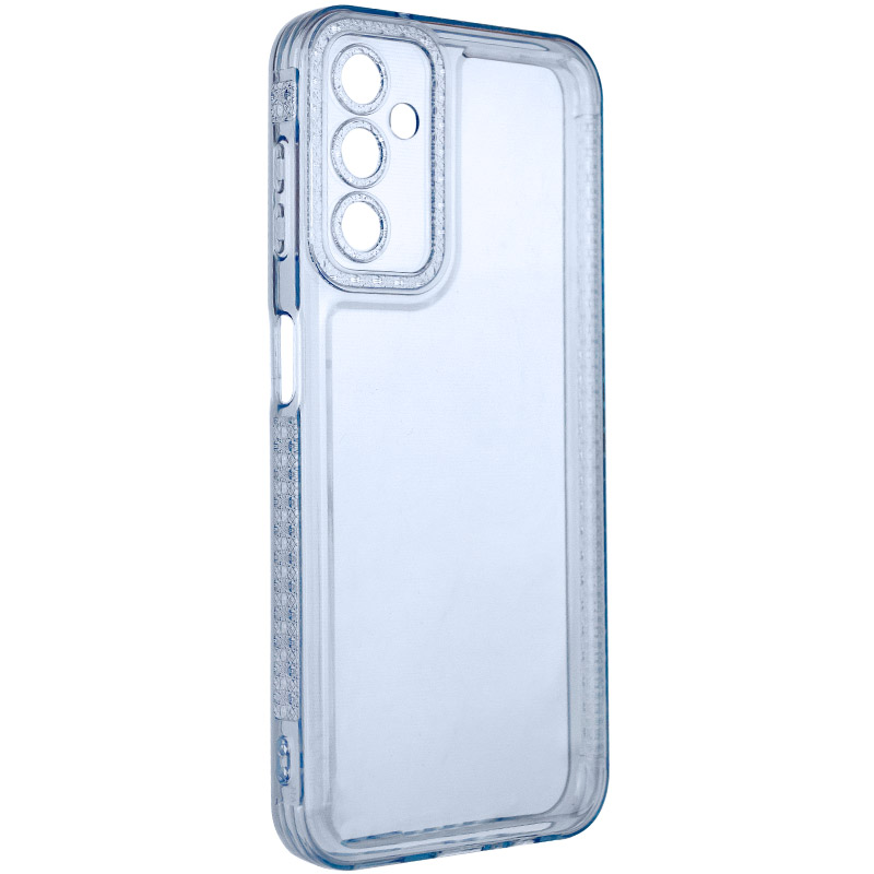 Чехол TPU Starfall Clear для Samsung Galaxy A14 4G/5G (Голубой)