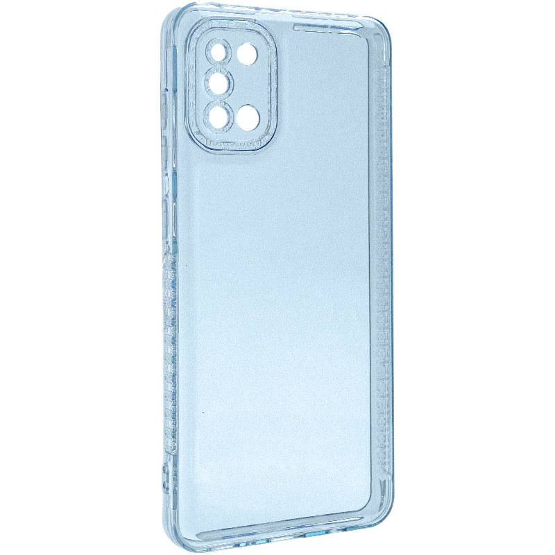 Чехол TPU Starfall Clear для Samsung Galaxy A31 (Голубой)