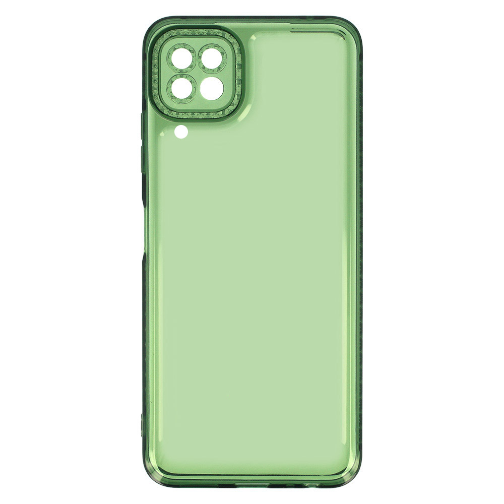 Чехол TPU Starfall Clear для Samsung Galaxy A22 4G (Зеленый)