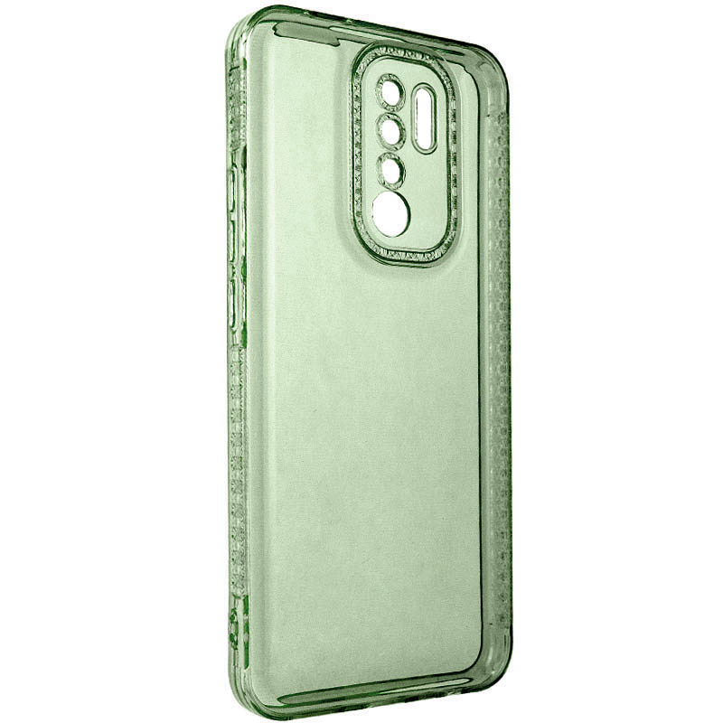 Чехол TPU Starfall Clear для Xiaomi Redmi 9 (Зеленый)