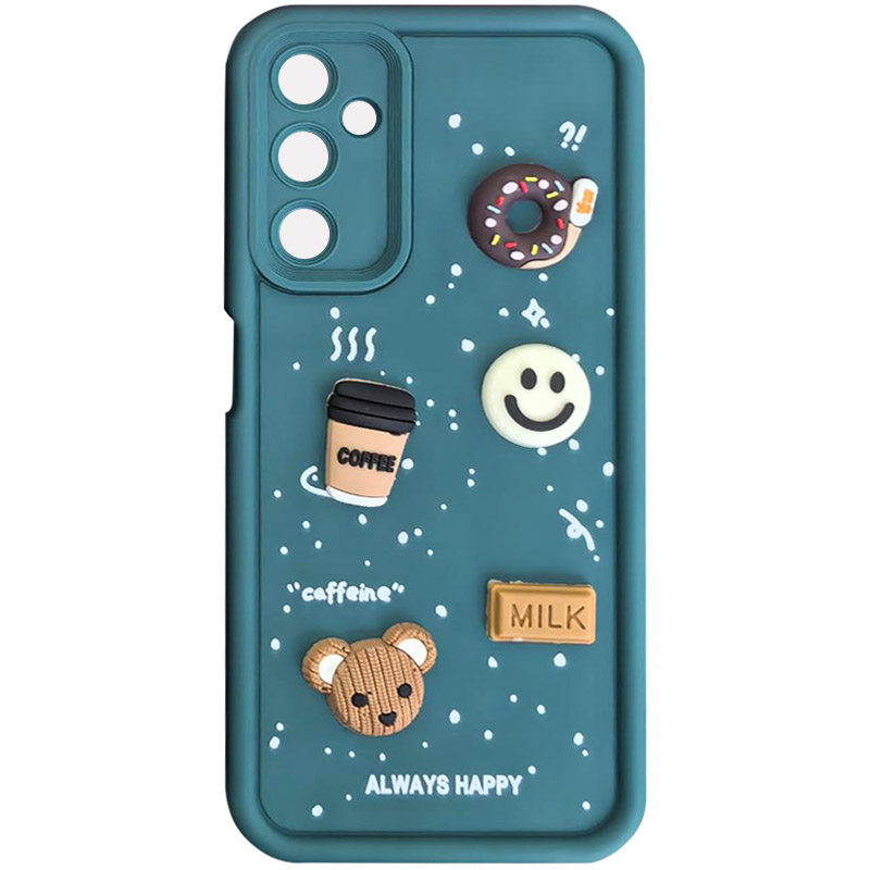 Чехол TPU Toys Case для Samsung Galaxy A05 (Pine Green / Always Happy)