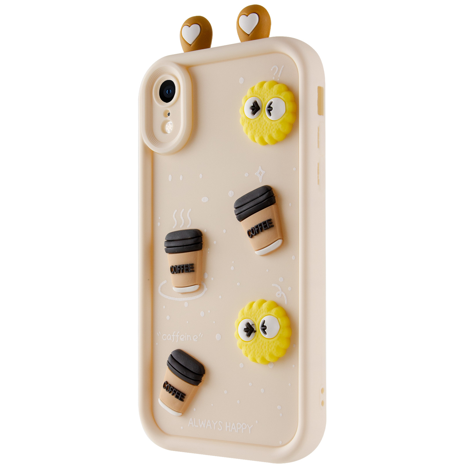 Чохол TPU Toys Case with Ears для Apple iPhone XR (6.1") (Sand)