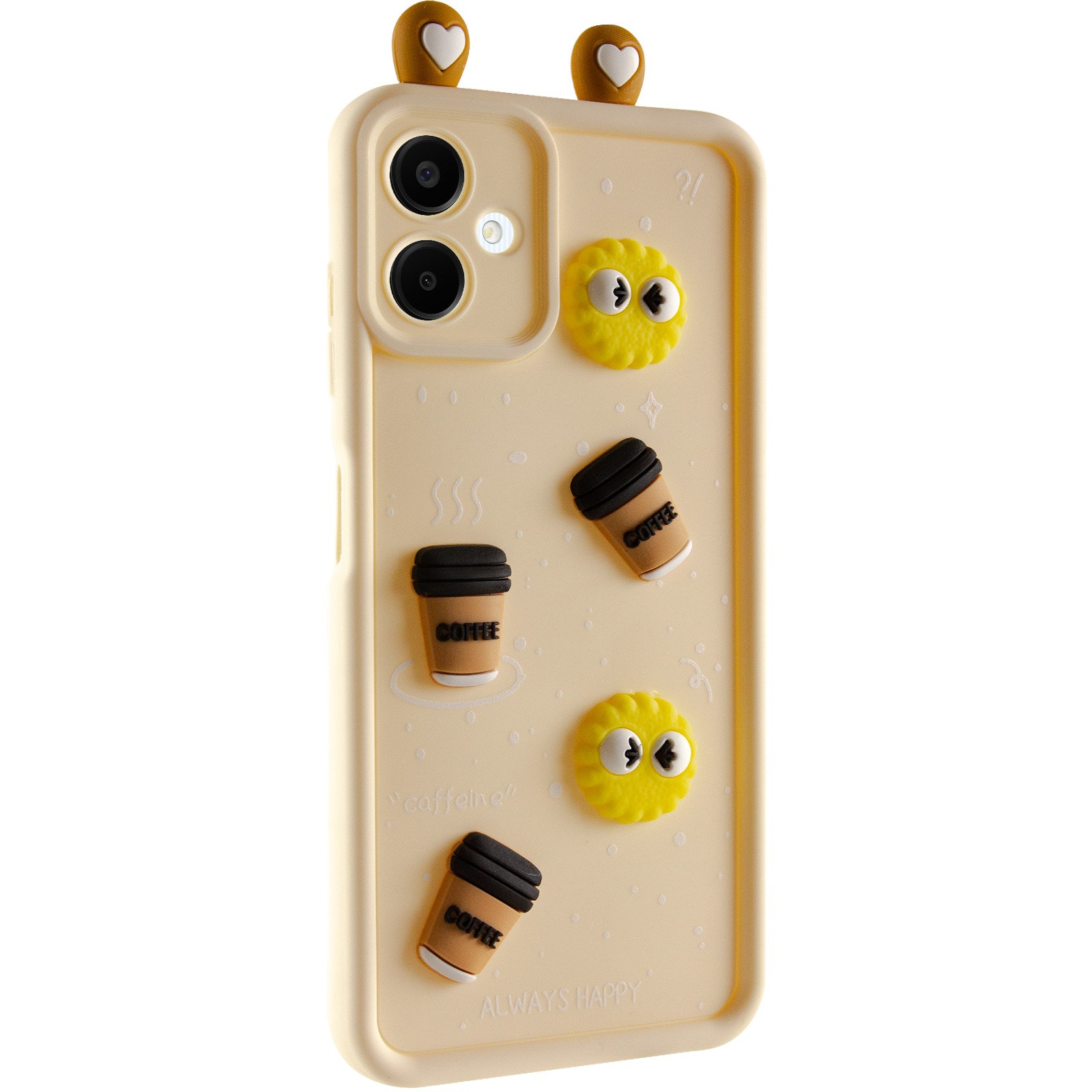 Чохол TPU Toys Case with Ears для Samsung Galaxy A06 (Sand)