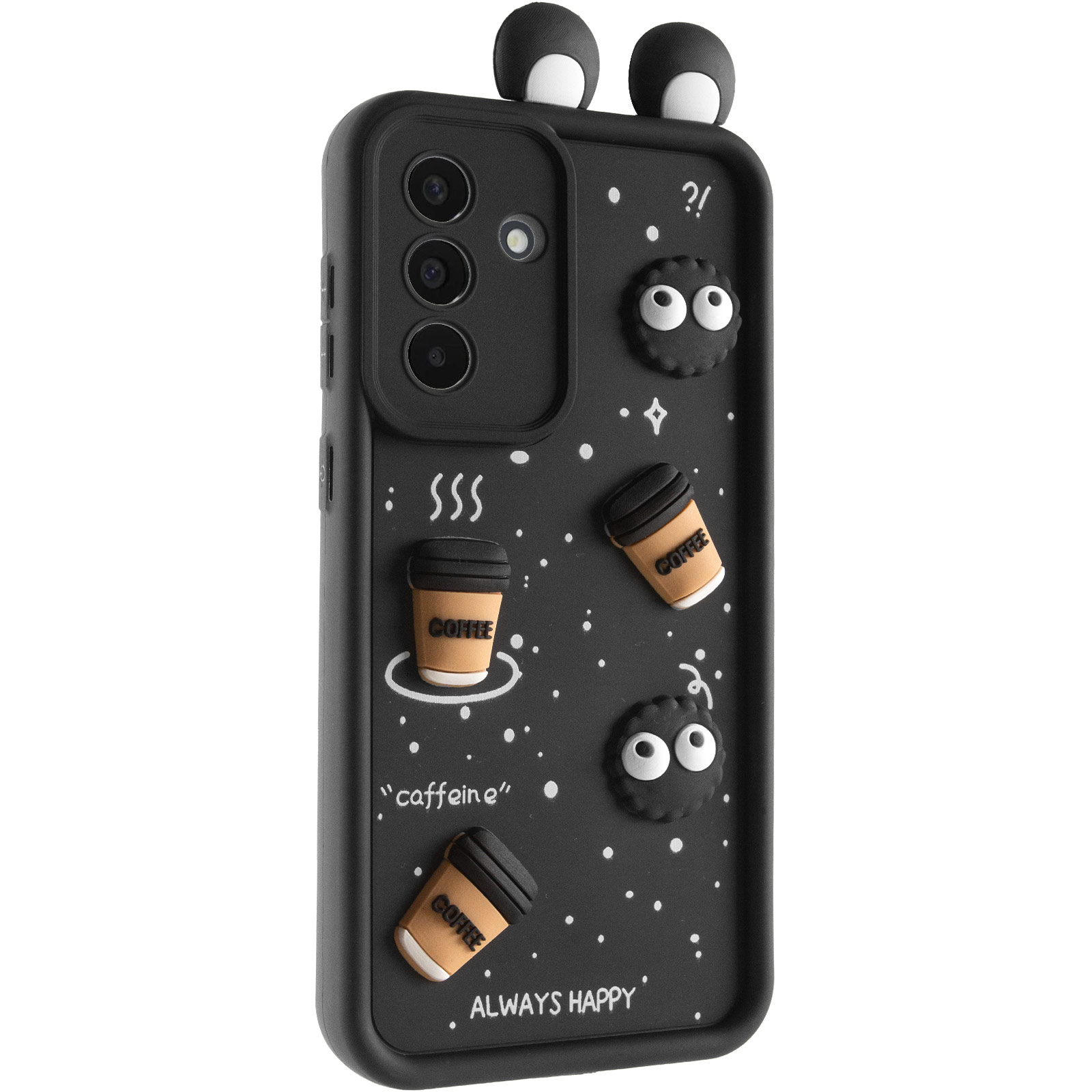 Чехол TPU Toys Case with Ears для Samsung Galaxy A36 5G (Black)