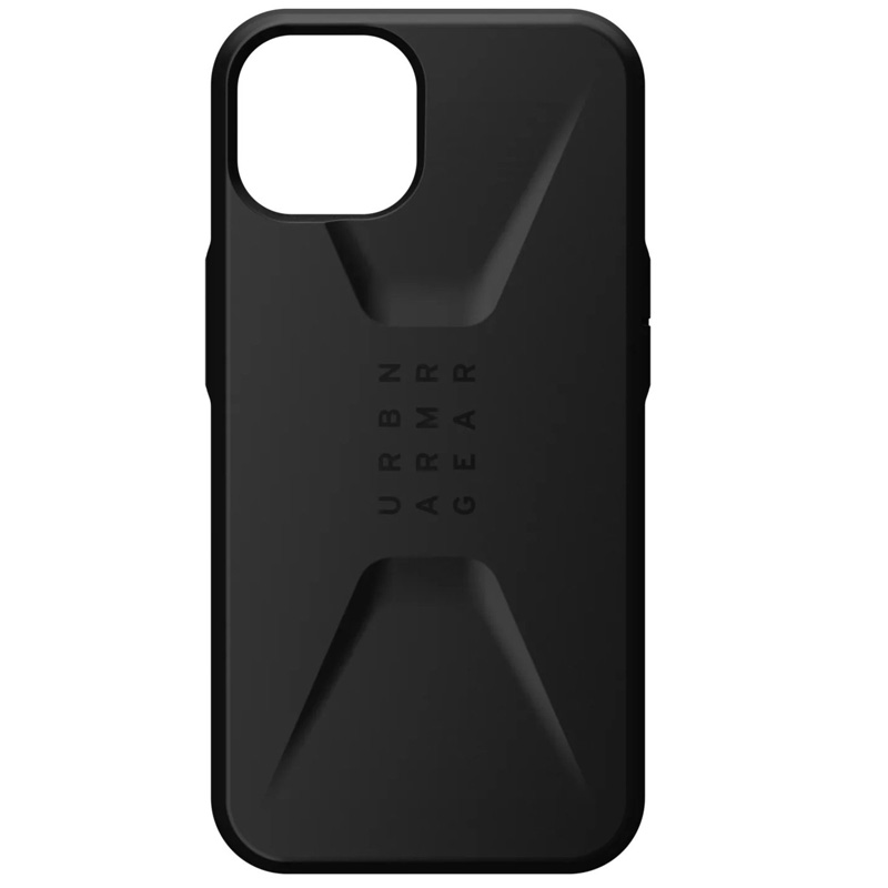 Чехол TPU UAG CIVILIAN series для Apple iPhone 14 Plus (6.7") (Черный)