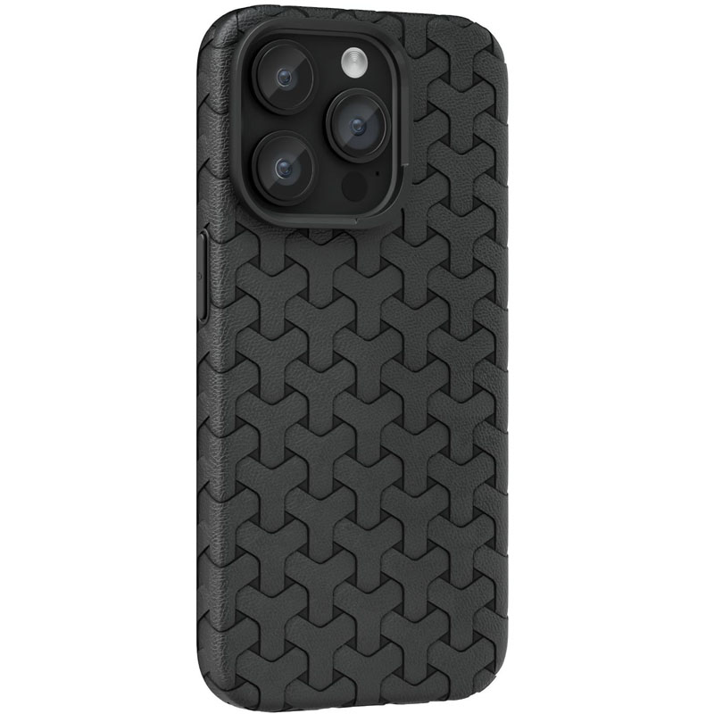 Чехол TPU Weaving для Apple iPhone 12 Pro / 12 (6.1") (Black)