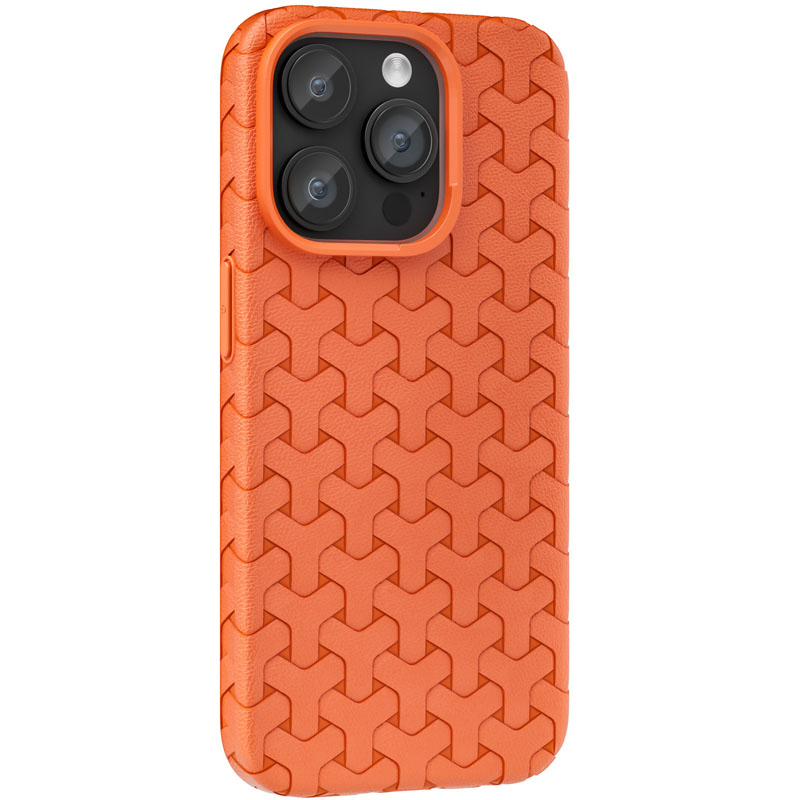 Чохол TPU Weaving для Apple iPhone 12 Pro (Orange)