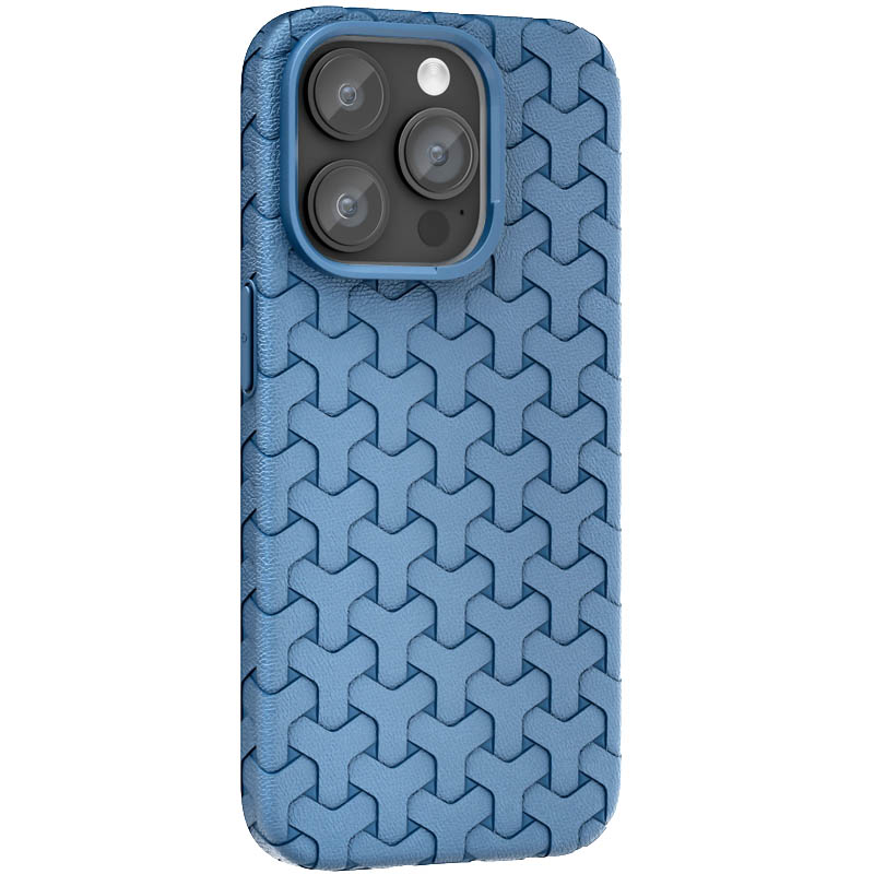 Чохол TPU Weaving для Apple iPhone 12 Pro Max (Blue)