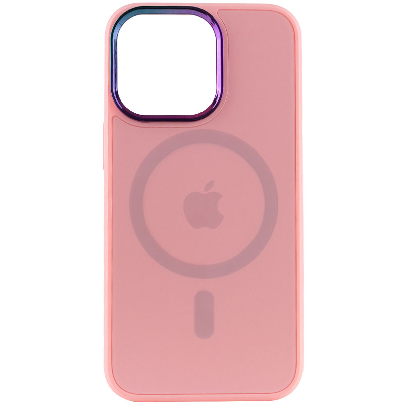 Чехол TPU+Glass Sapphire Mag Evo case для Apple iPhone 13 Pro (6.1") (Sand Pink)