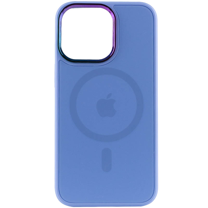 Чохол TPU+Glass Sapphire Mag Evo case для Apple iPhone 14 Pro (6.1") (Lilac Blue)