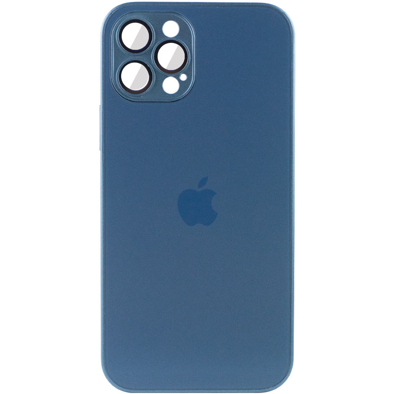 Чехол TPU+Glass Sapphire matte case для Apple iPhone 11 Pro (5.8") (Navy Blue)