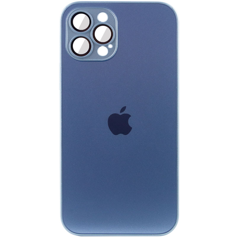 Чехол TPU+Glass Sapphire matte case для Apple iPhone 11 Pro Max (6.5") (Sierra Blue)