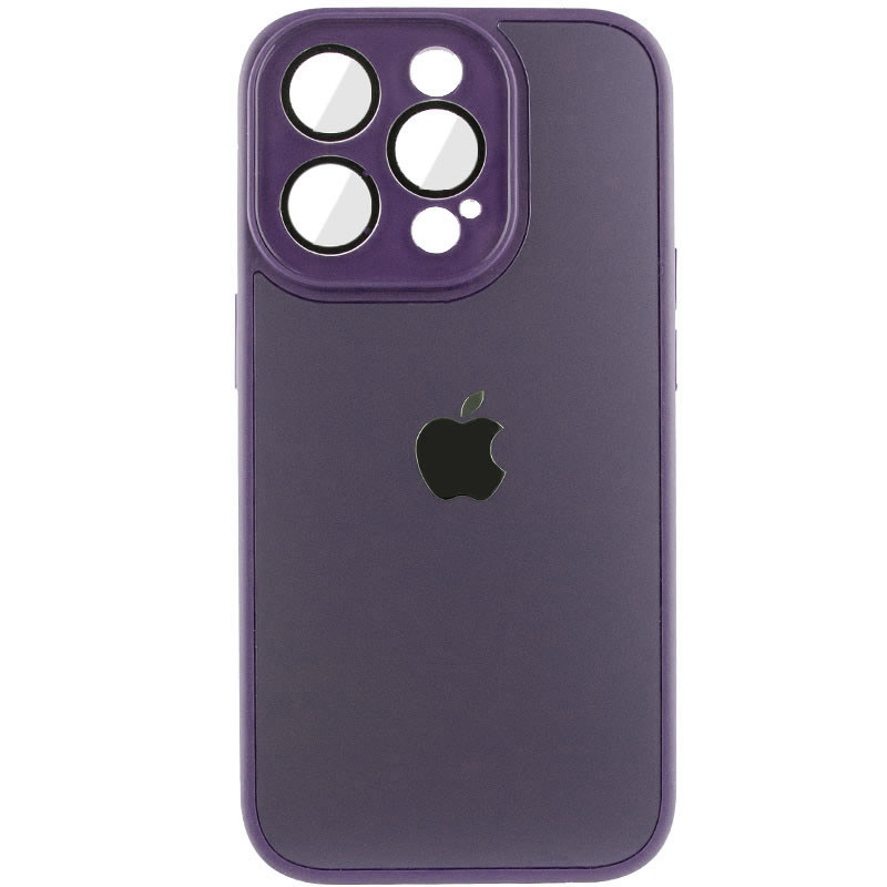 Чехол TPU+Glass Sapphire Midnight для Apple iPhone 13 Pro (6.1") (Фиолетовый / Deep Purple)