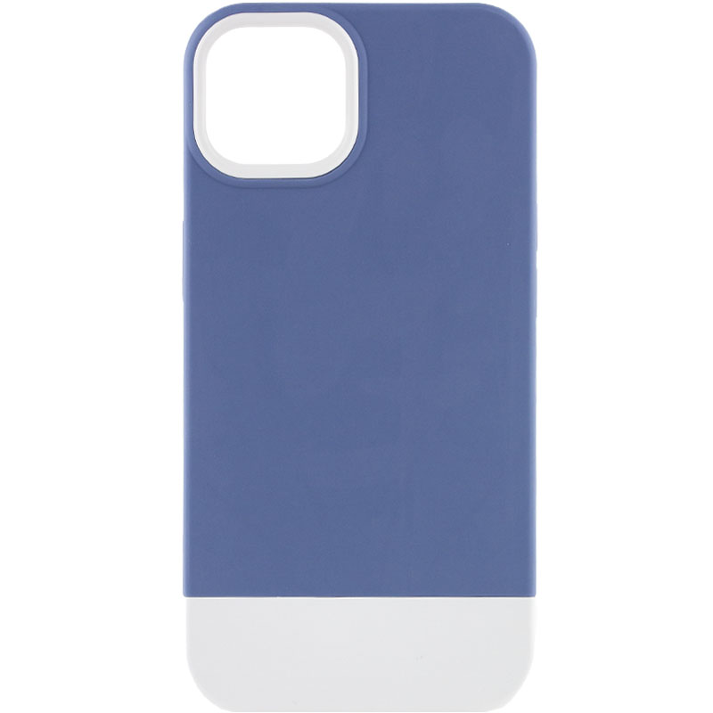 Чехол TPU+PC Bichromatic для Apple iPhone 11 (6.1") (Blue / White)