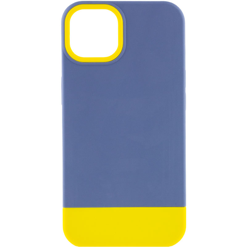 Чехол TPU+PC Bichromatic для Apple iPhone 11 Pro (5.8") (Blue / Yellow)