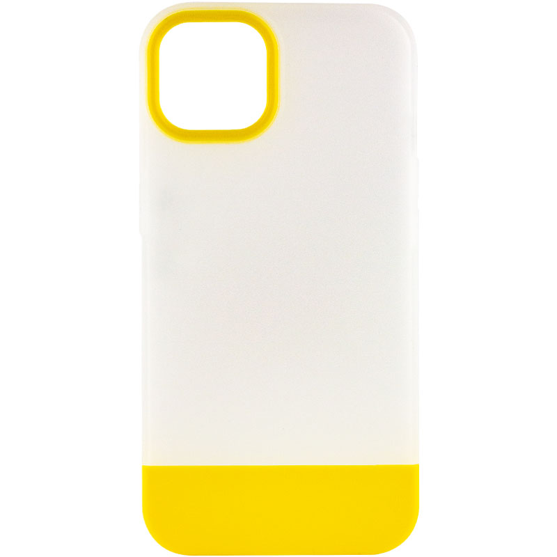 Чохол TPU+PC Bichromatic для Apple iPhone 12 Pro Max (Matte / Yellow)