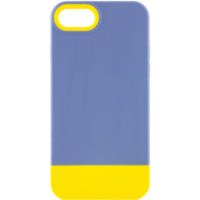 Чехол TPU+PC Bichromatic для Apple iPhone 7 (4.7') (Blue / Yellow)