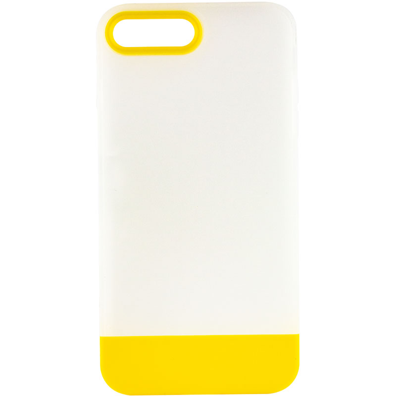 Чохол TPU+PC Bichromatic для Apple iPhone 8 plus (5.5'') (Matte / Yellow)