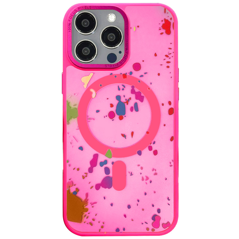 Чехол TPU+PC Flush with MagSafe для Samsung Galaxy S24 FE (Barbie Pink)