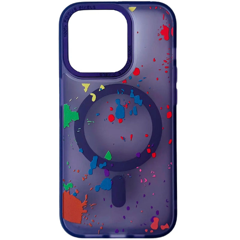 Чехол TPU+PC Flush with MagSafe для Samsung Galaxy S24 FE (Dark purple)