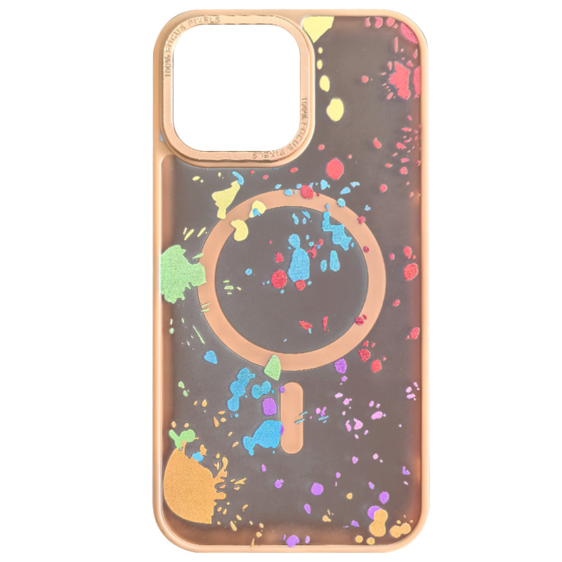 Чехол TPU+PC Flush with MagSafe для Samsung Galaxy S24 FE (Desert gold)