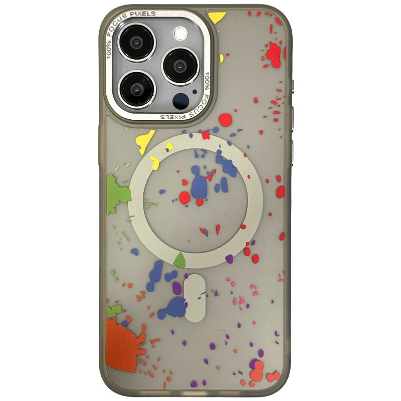 Чехол TPU+PC Flush with MagSafe для Samsung Galaxy S24 FE (Titanium grey)